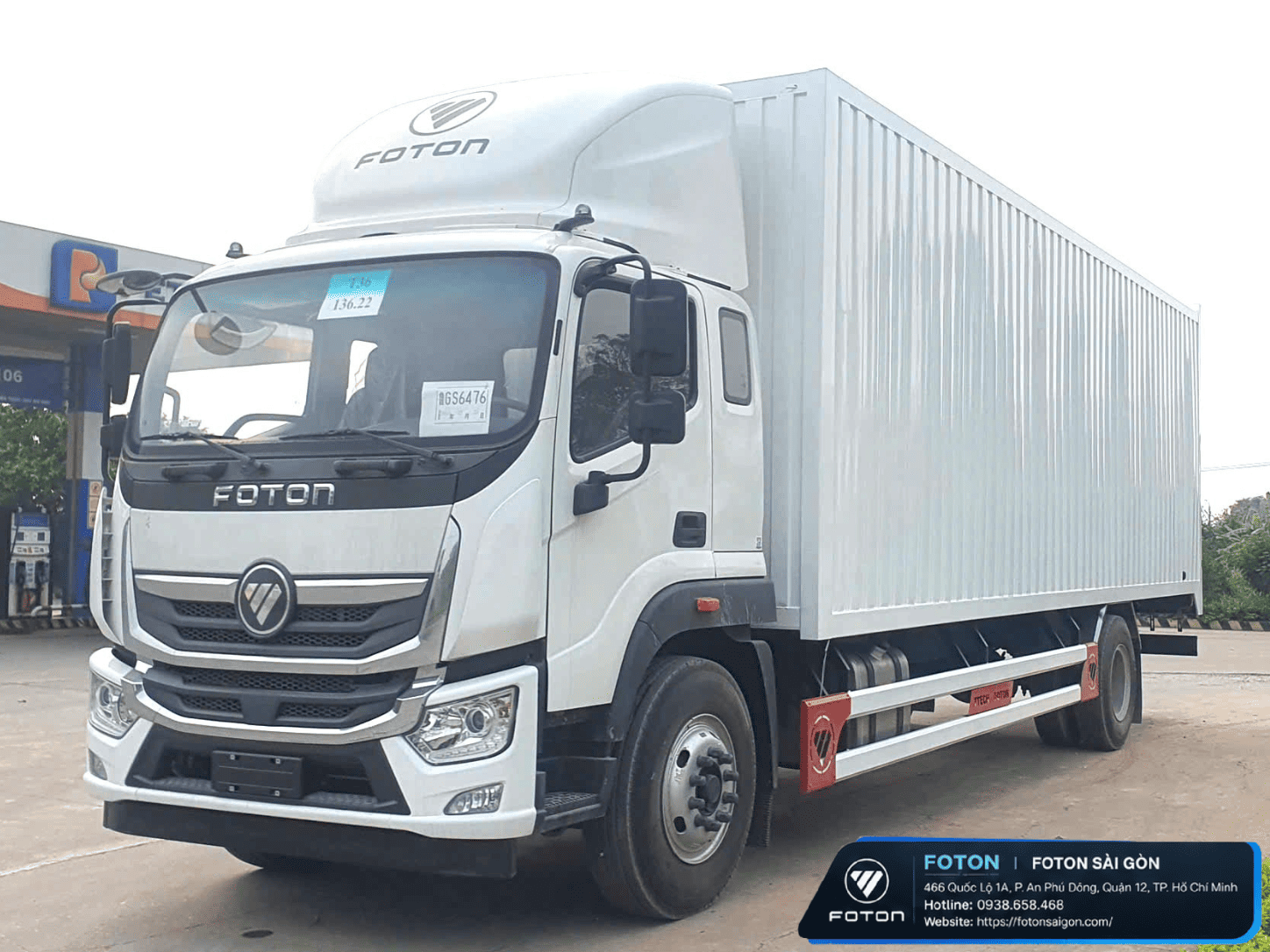 Xe tải Auman 7 Tấn - 7T  Thùng Container Dài 9m9 ( Máy Cummins)